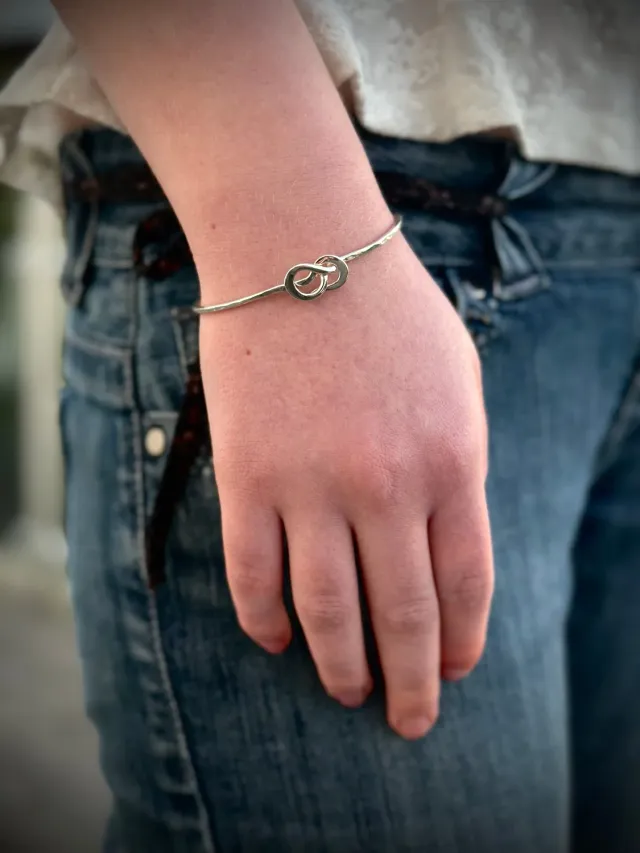 Sivia Evigheten armring i sølv