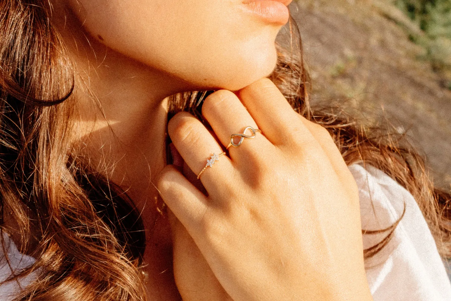Eremis Accolade ring uendelighet 18k