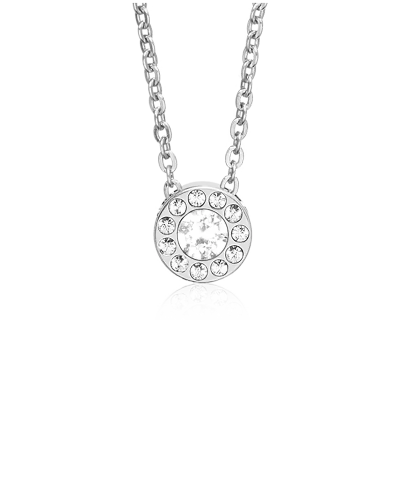 Blomdahl Brilliance Halo halskjede 40-46 cm crystal