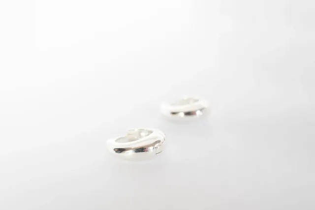 Eremis Selin hoop øredobber 12 mm sterlingsølv