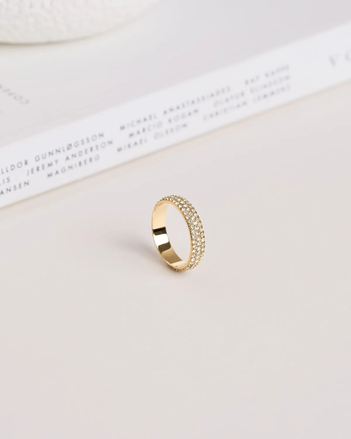 Mockberg Amour Ring ring 54 gull zirkonia