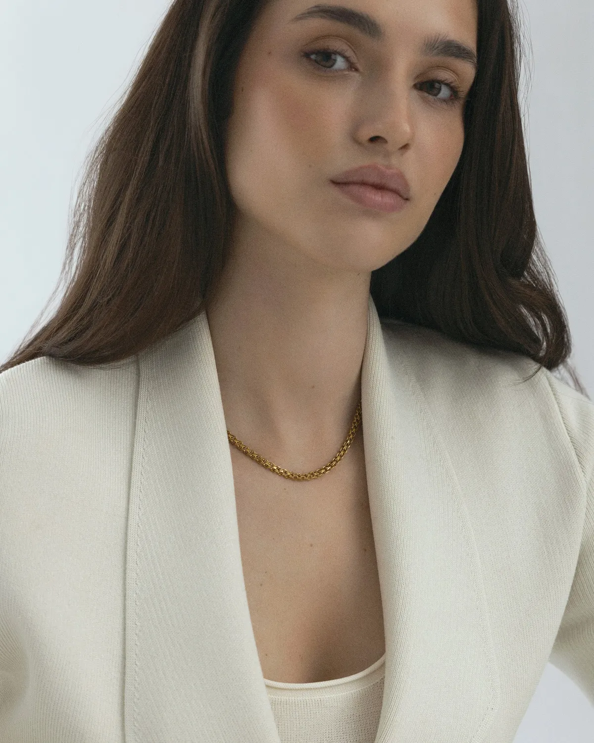 Mockberg Darling Necklace halskjede gull vanntett