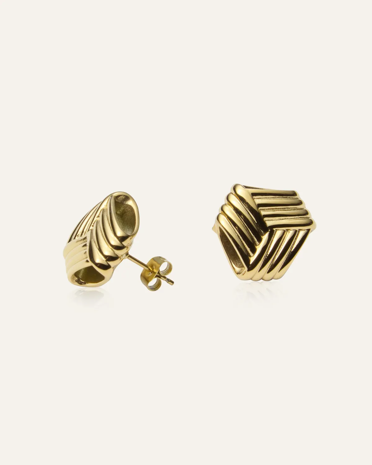 Mockberg Sanne Astrid Earring øredobber gull 20 mm