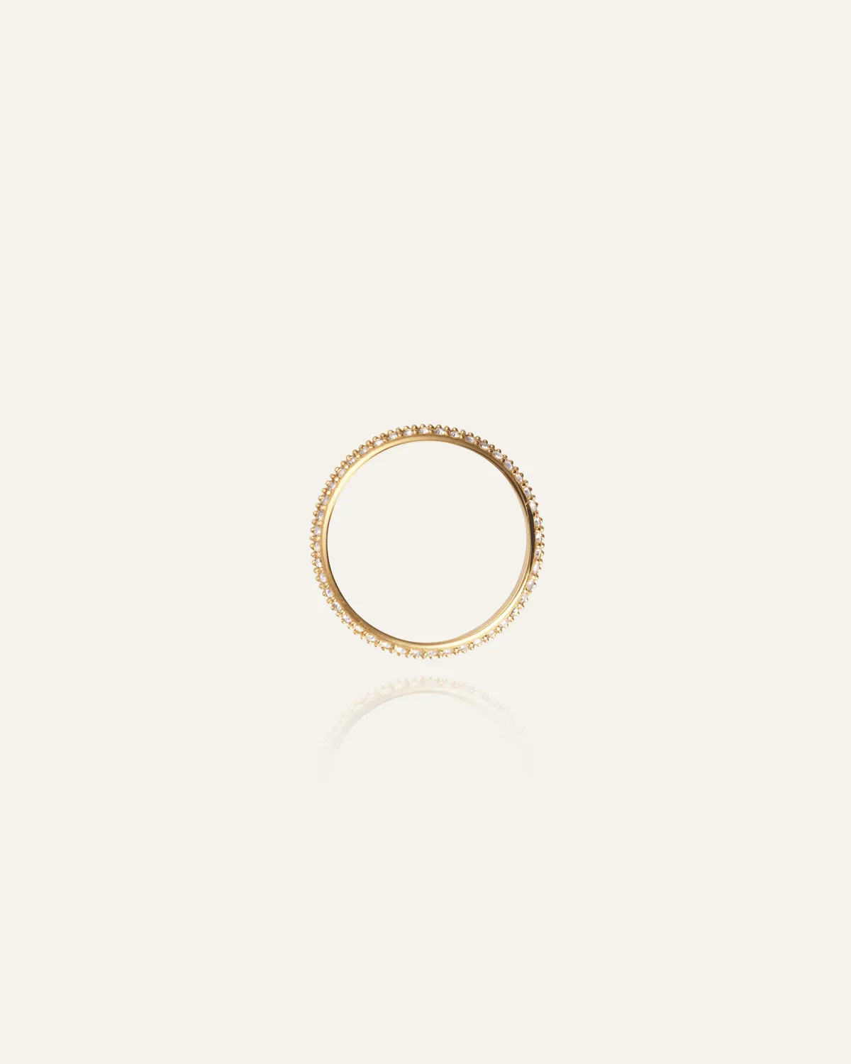 Mockberg Amour Ring ring 54 gull zirkonia
