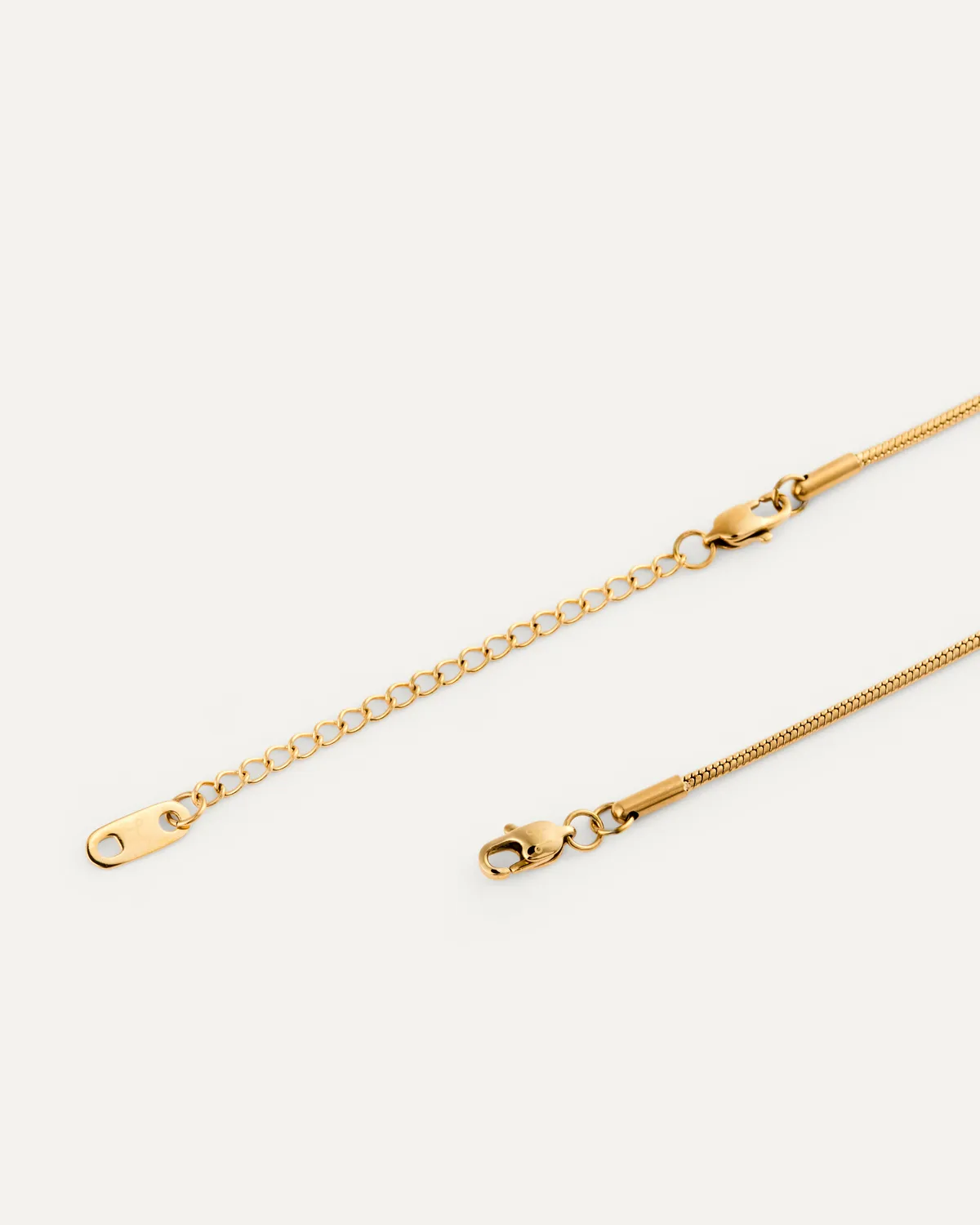 Mockberg Snake Chain 450 halskjede gull 1,5 millimeter