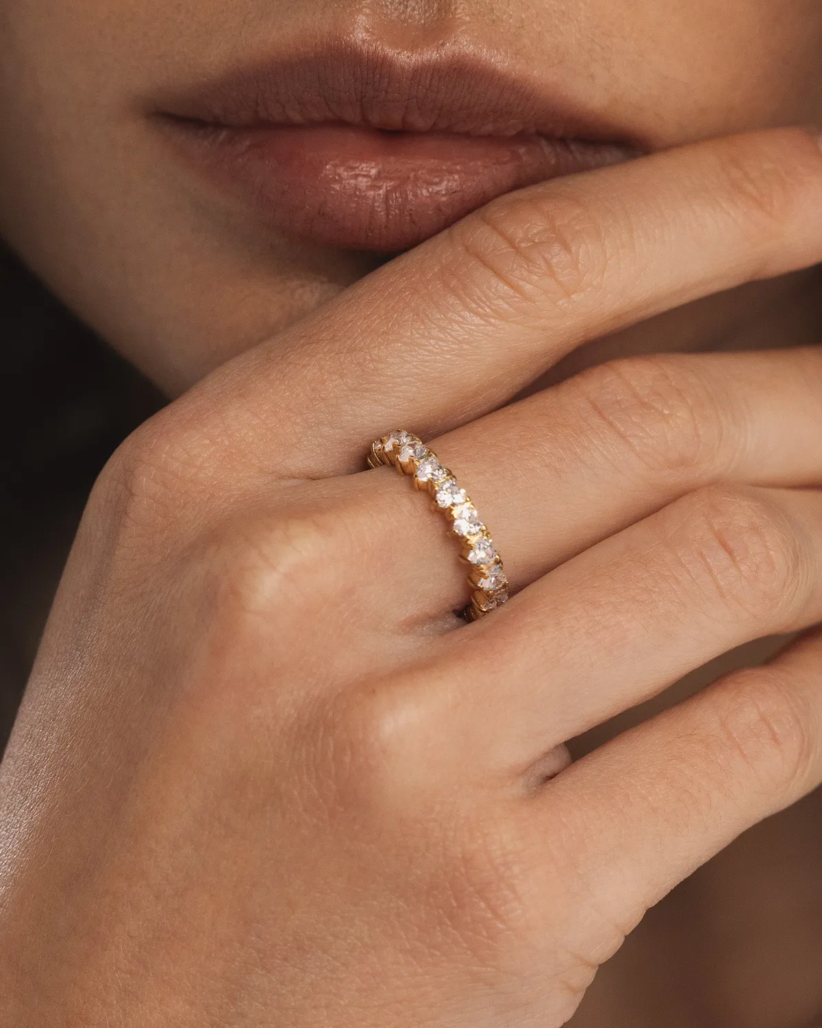 Mockberg Forever ring gull zirkonia
