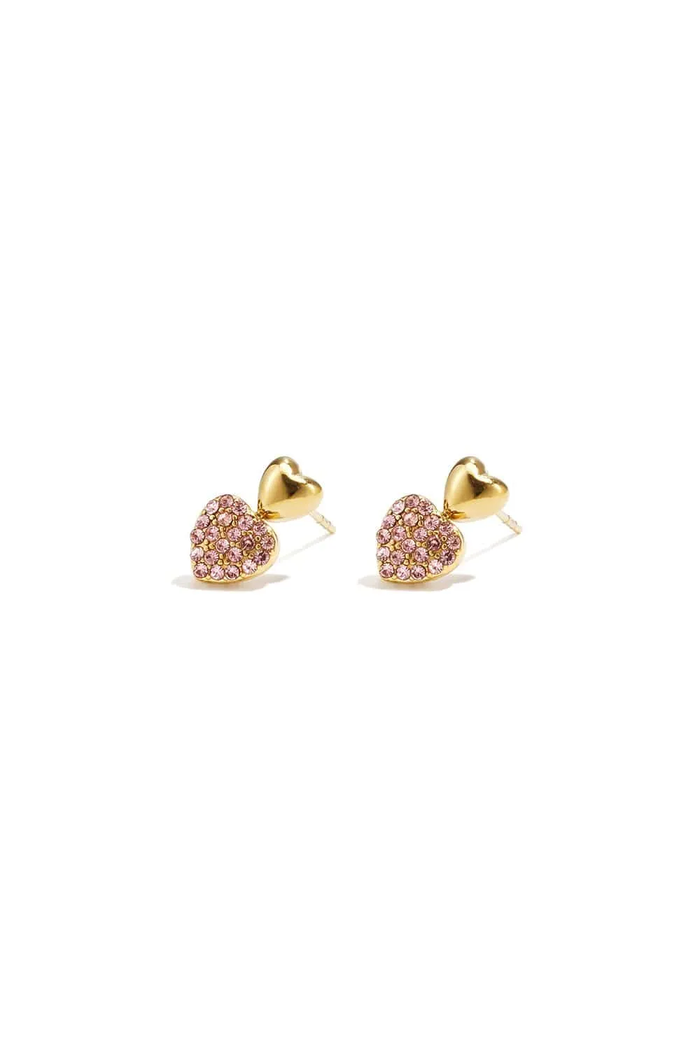 Mea Nani She’s Got A Crush studs hjerteøredobber gull