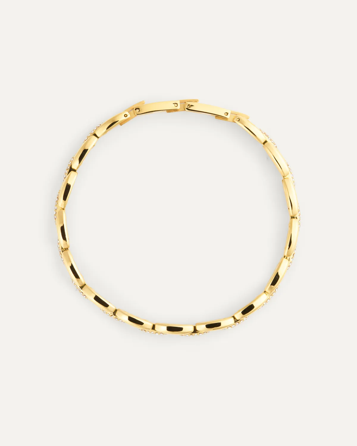 Mockberg Illume armbånd Small gull pavé