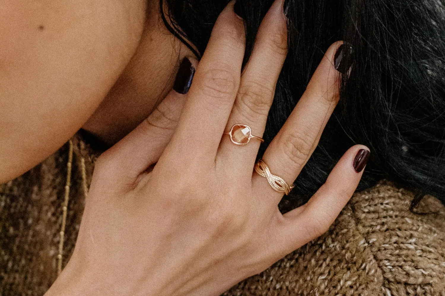 Eremis Rose ring gull str 52