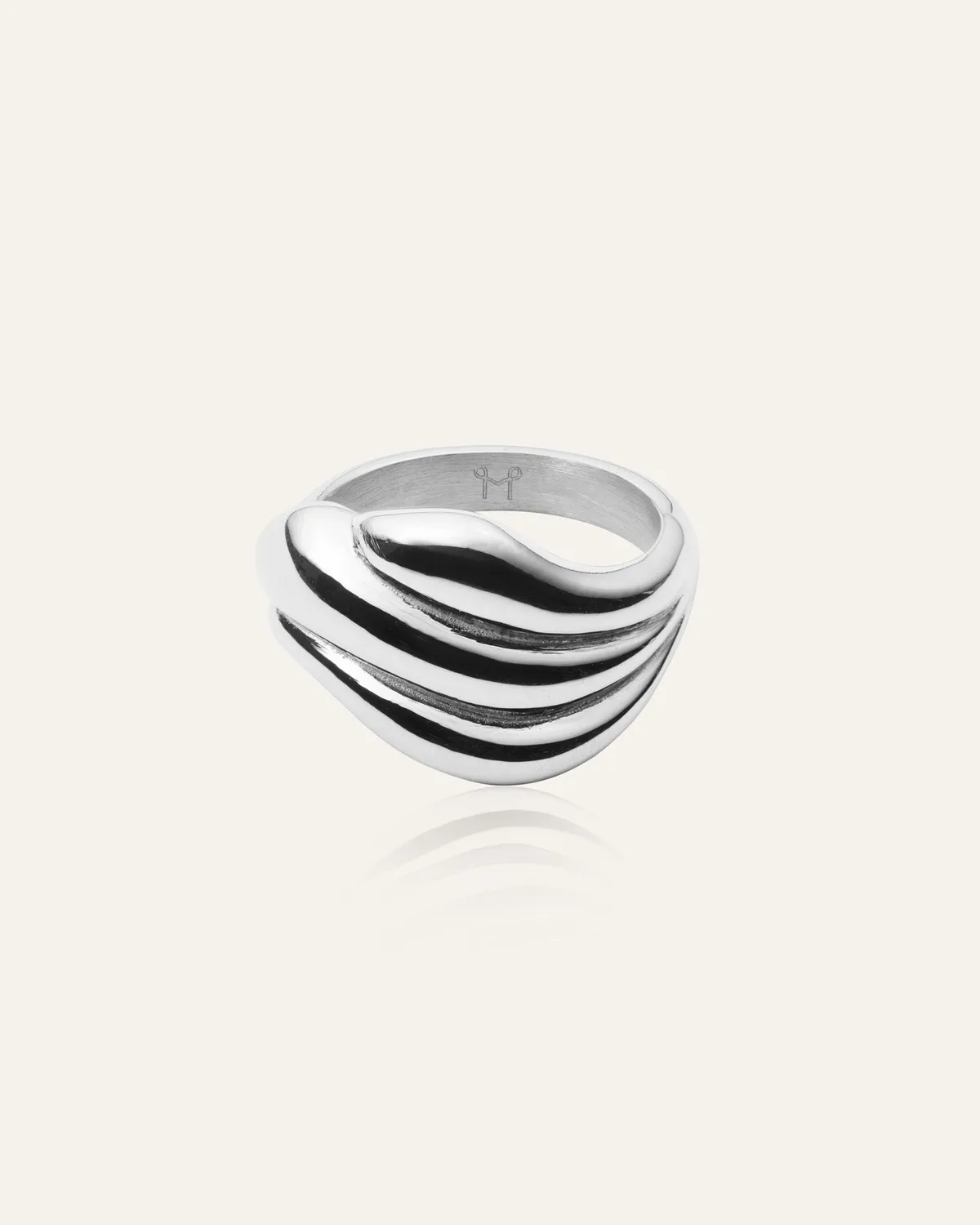 Mockberg Deco Ring sølvring statement