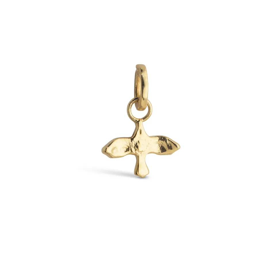 ENAMEL Copenhagen Devoted Swallow charm 9,5 mm gull