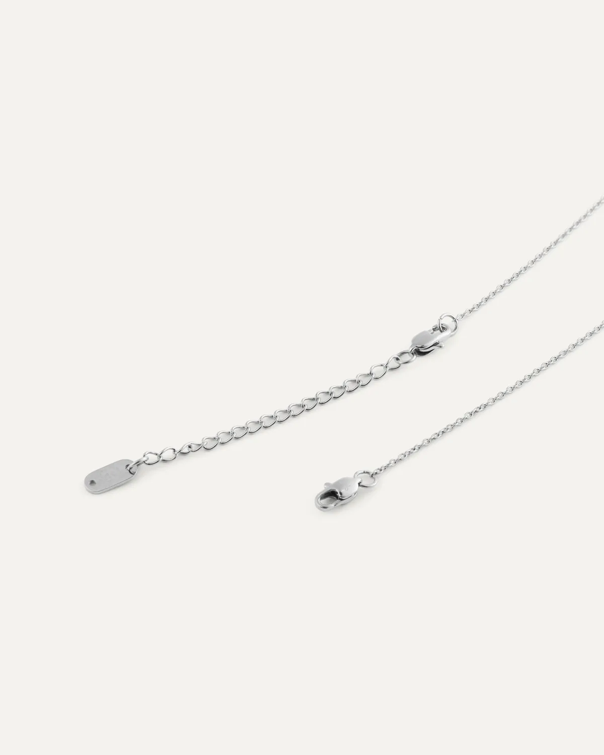 Mockberg Sweetheart Small halssmykke sølv hjerte 4mm stål