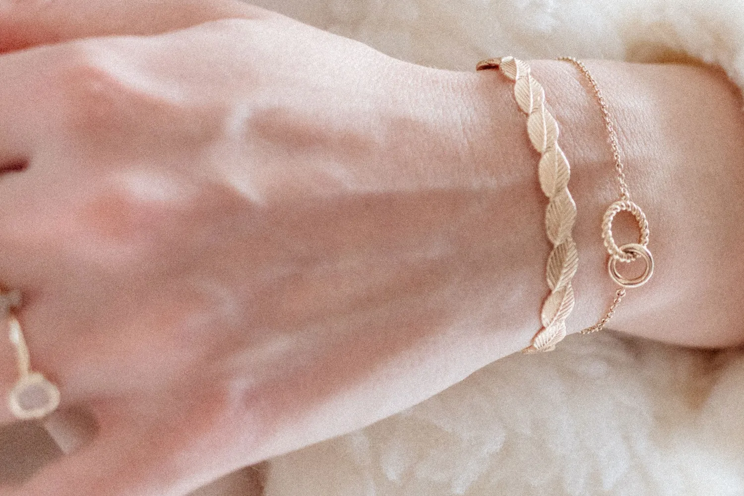 Eremis Adèle armbånd gullbelagt klassisk