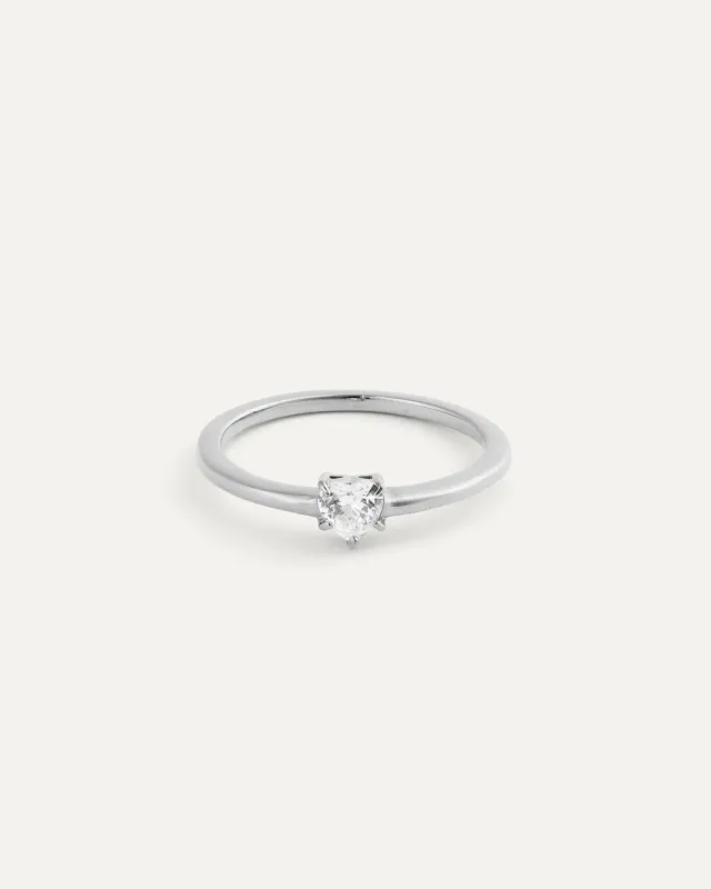Mockberg Beloved ring sølv zirkonia