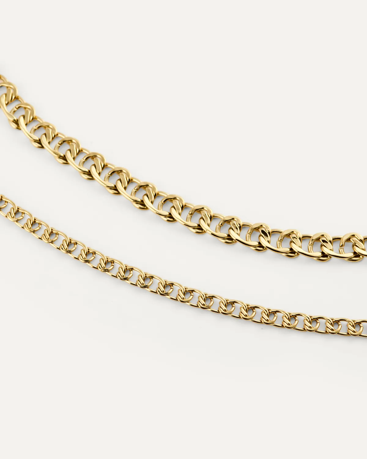 Mockberg Infinity Necklace halskjede gull 400+50 mm vanntett