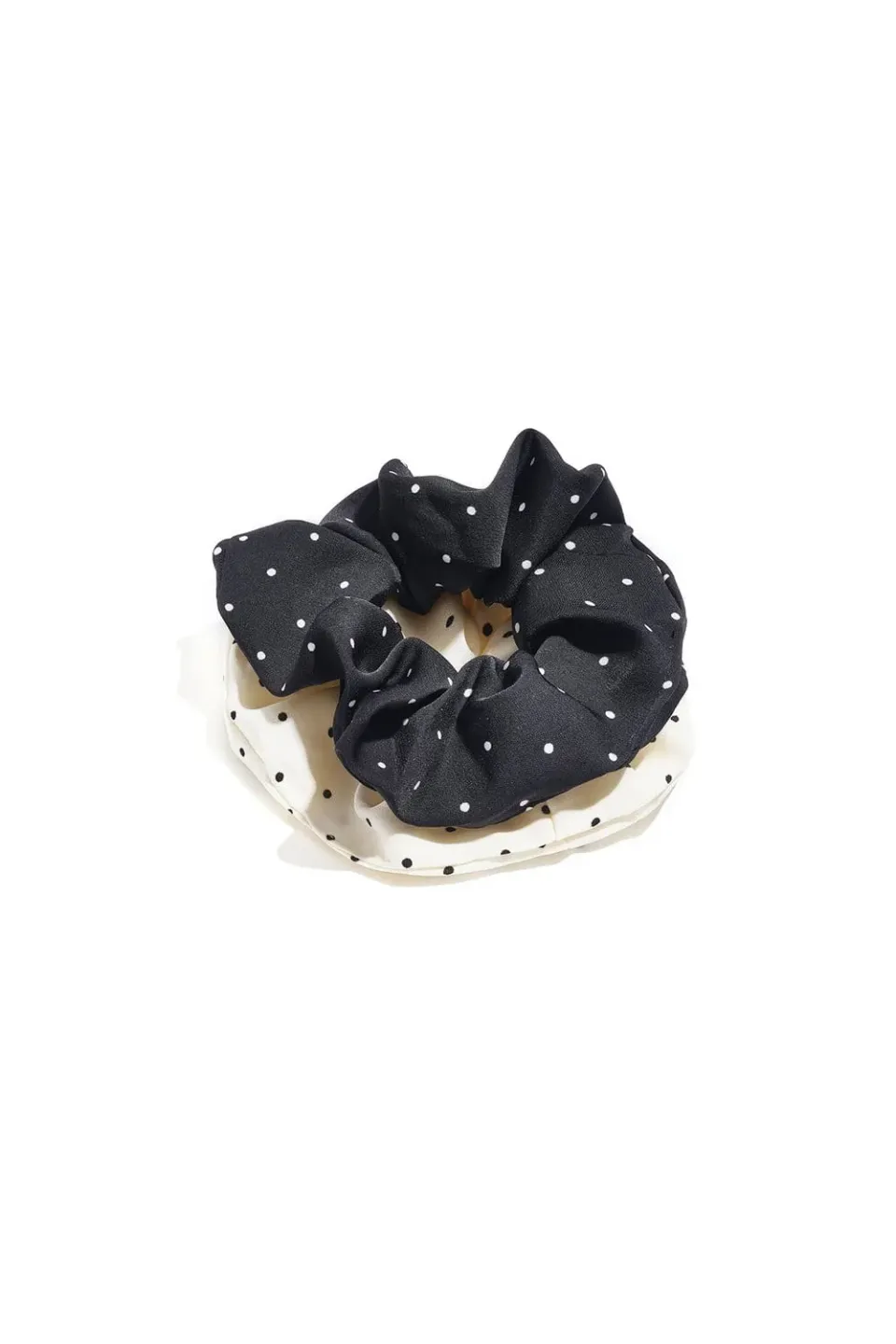 Mea Nani Two of a Kind scrunchie-sett 2-pakning prikker