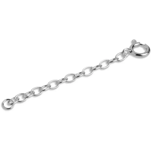 Enamel Anchor forlengerkjede 5 cm sølv