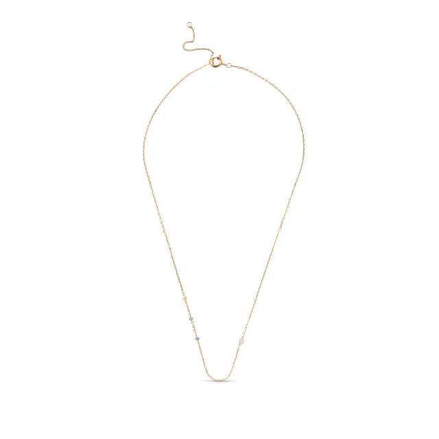 Enamel Copenhagen Lola Simple kjede gull Citrus Sky 38+4 cm