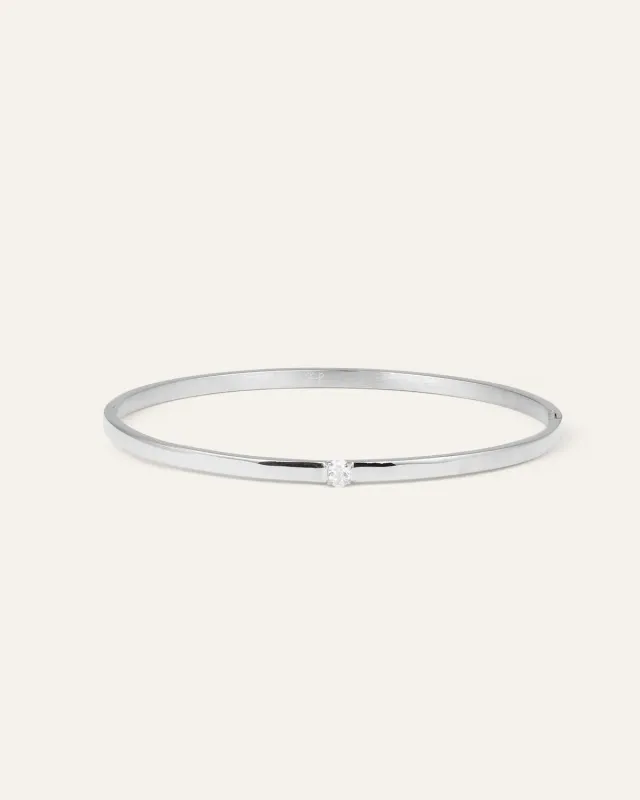 Mockberg Nisrine Bangle armbånd sølv