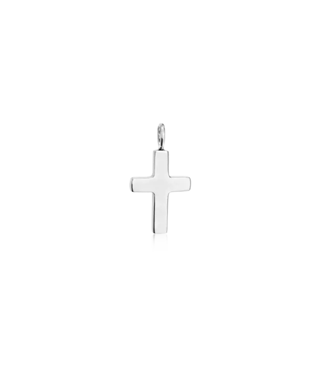 Blomdahl Plain Cross anheng sølv 11 mm
