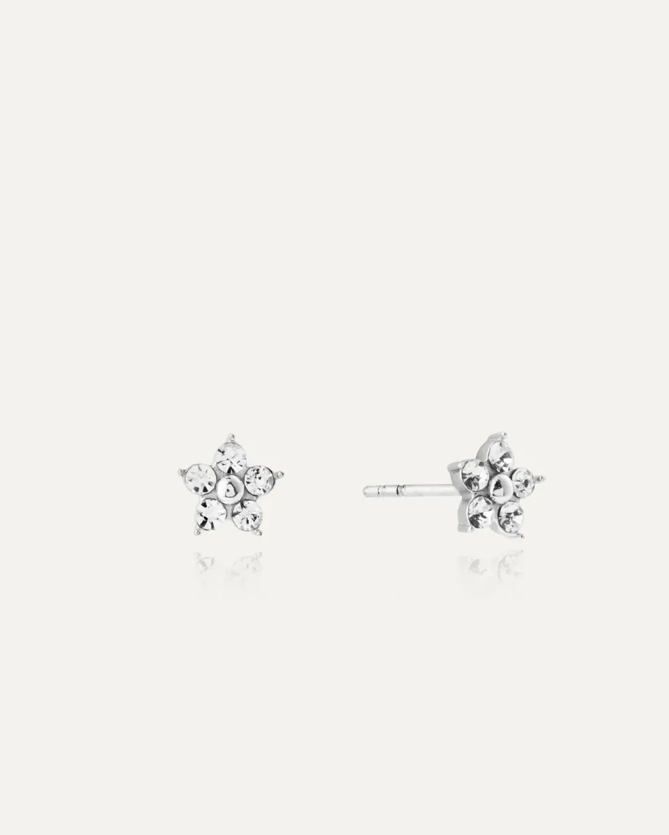 Mockberg Flora Studs øredobber sølv blomst