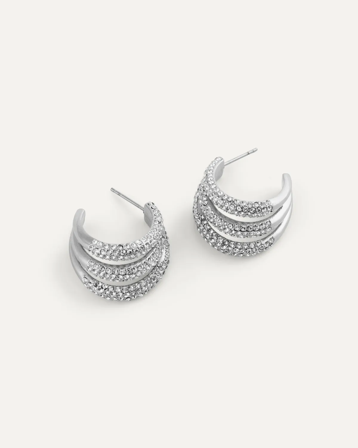 Mockberg Aurelia Earring øredobber sølv 24 mm