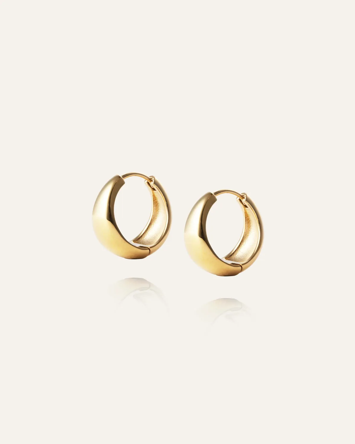 Mockberg Bold Hoops Large creoler gull 18 mm