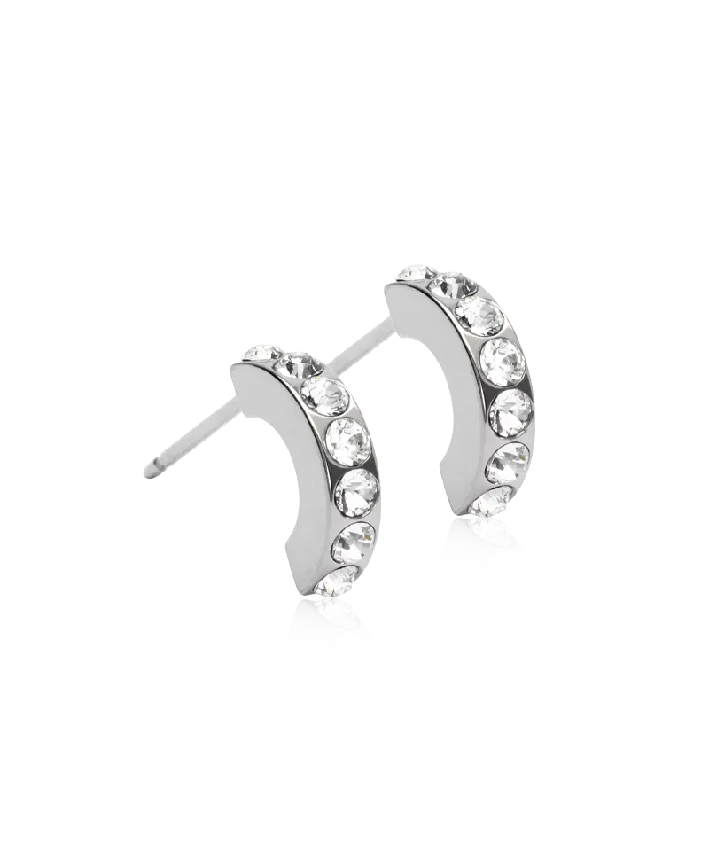 Blomdahl Pendant Brilliance Curved øredobber crystal 10 mm