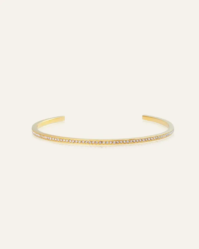 Mockberg Fancy Bangle Medium armbånd gull 60 mm