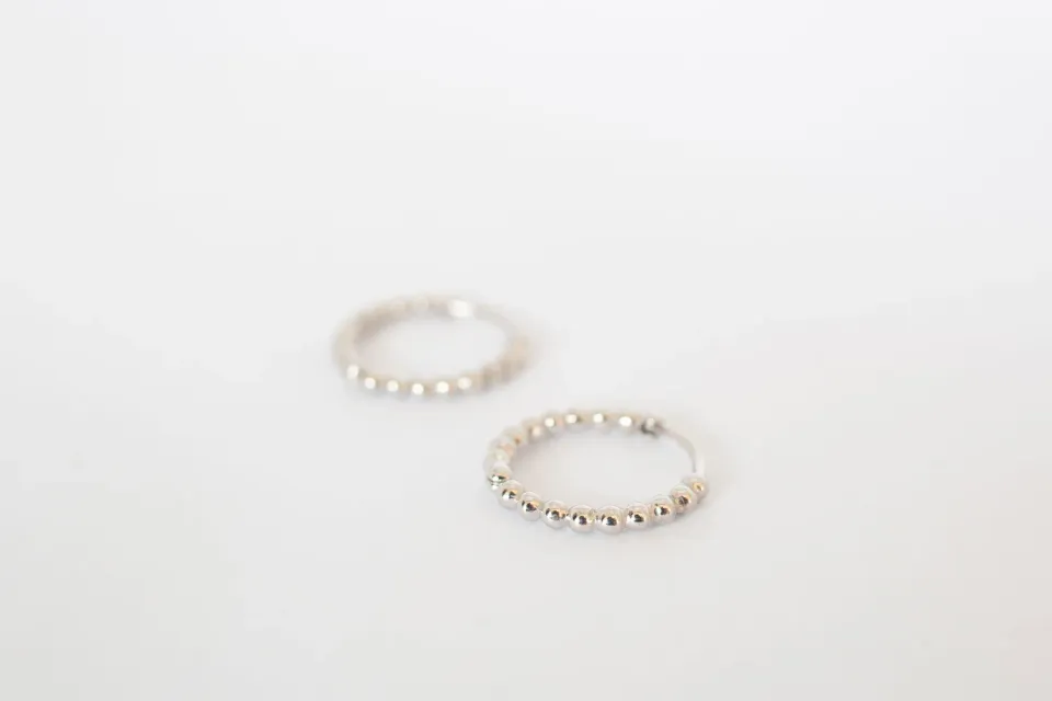 Eremis Edon øredobber sterlingsølv 925 14 mm