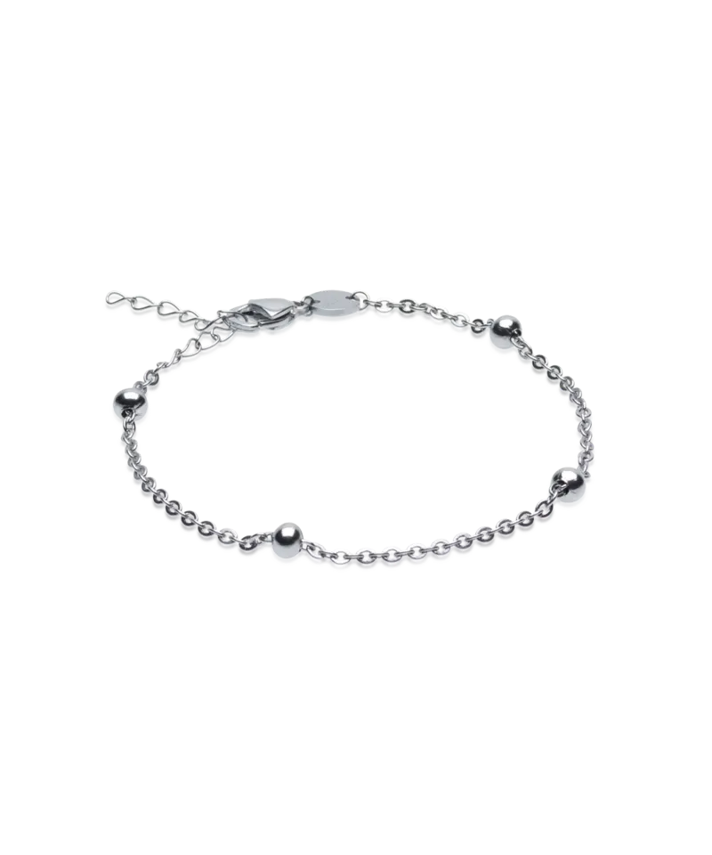 Blomdahl Grand Ball armbånd sølv 15,5–19 cm nikkelfritt