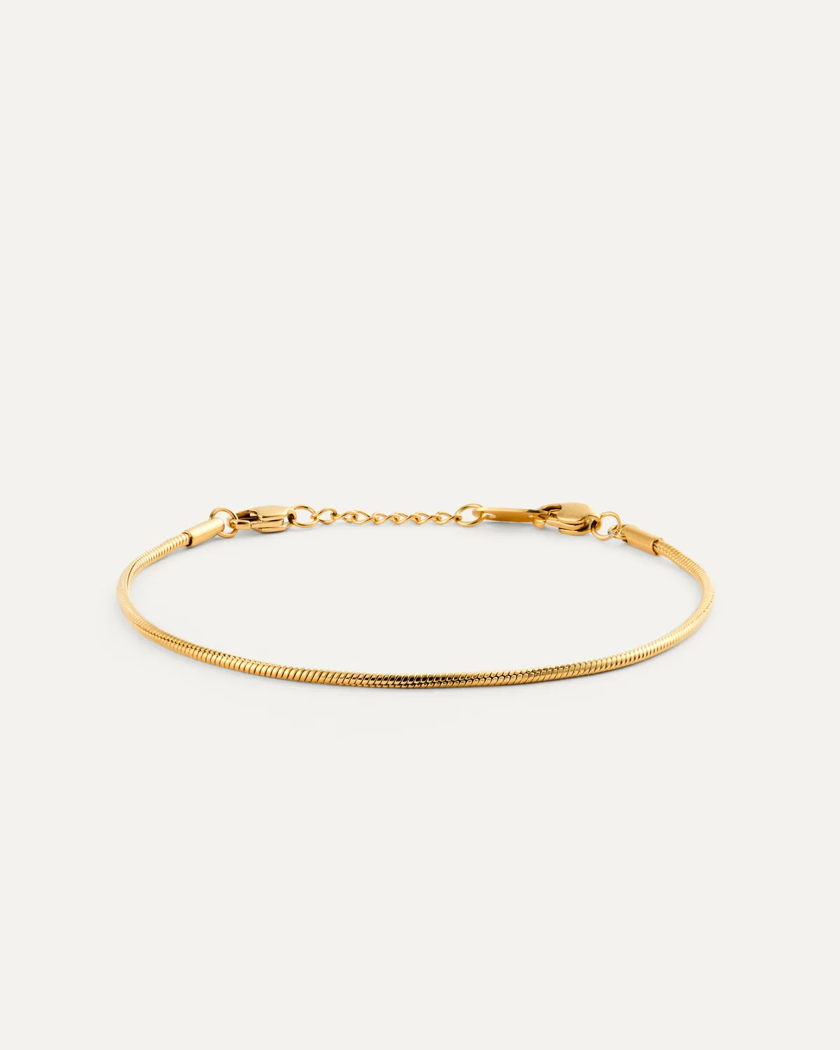 Mockberg Snake Chain armbånd gull Small