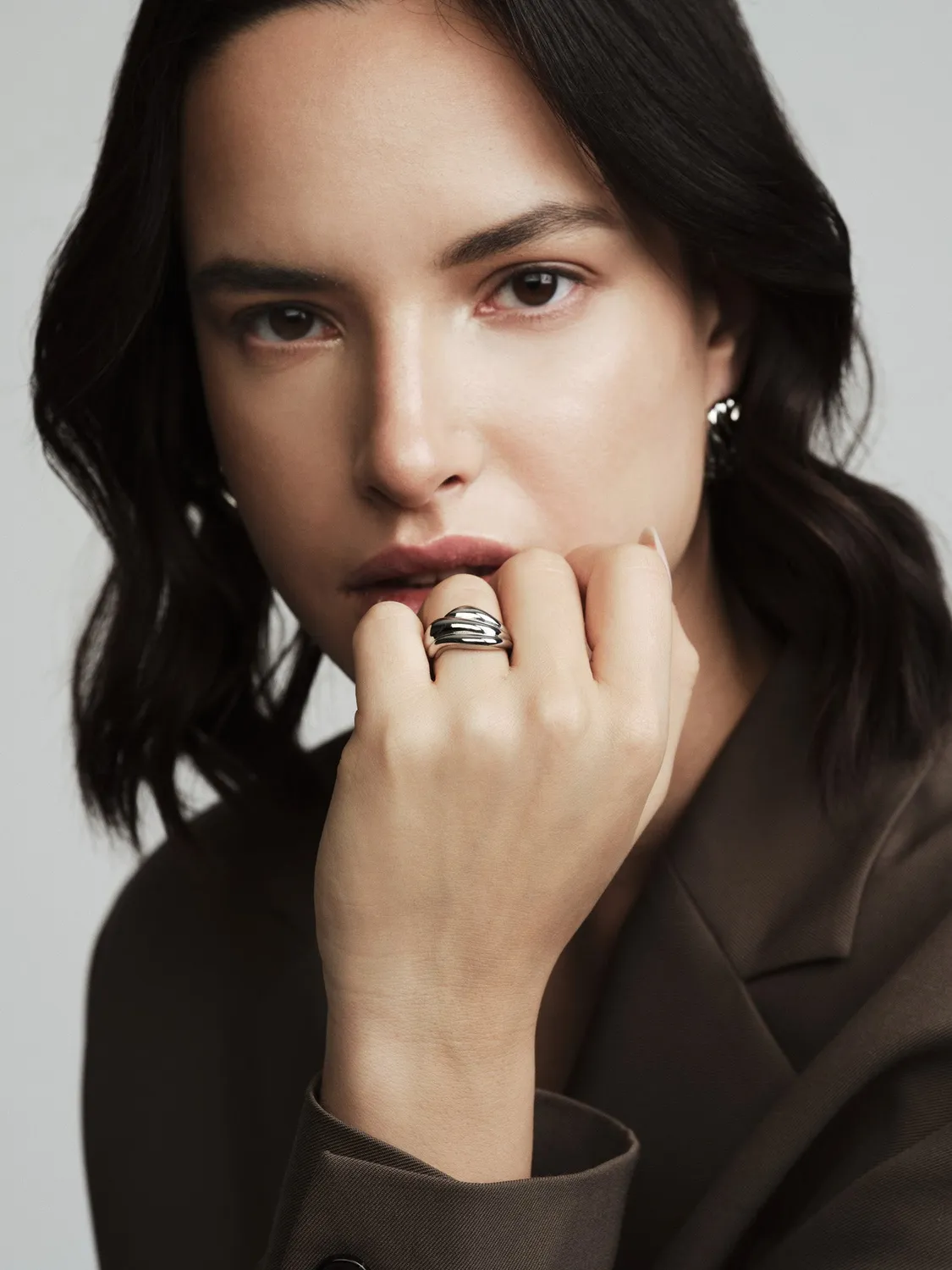 Mockberg Deco Ring sølvring statement