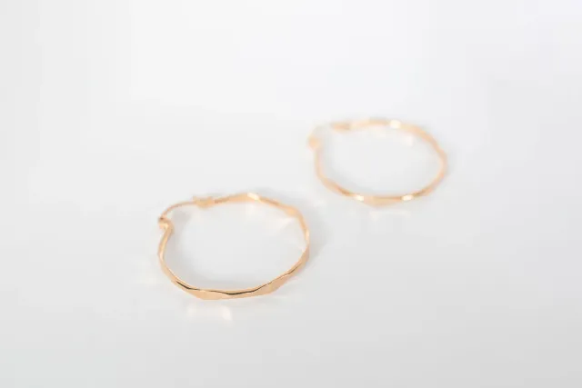 Eremis Arianna øredobber gullbelagt 20 mm