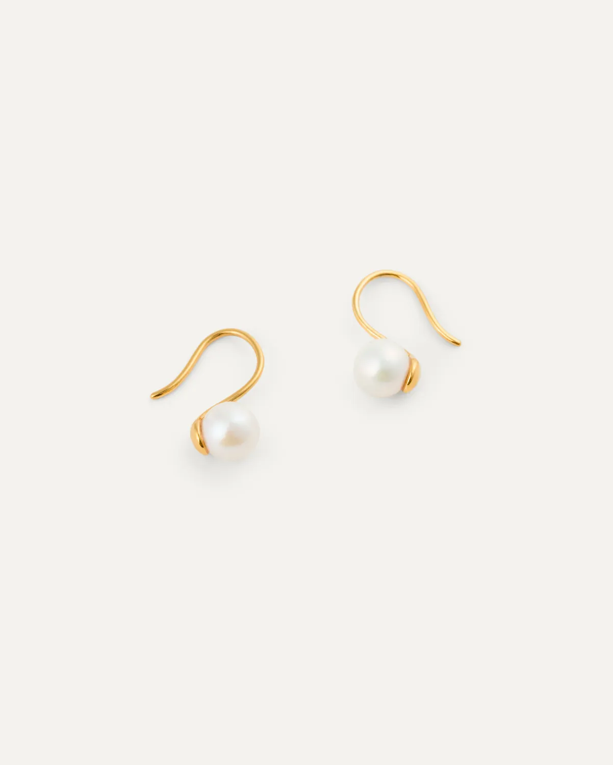 Mockberg Dream Pearl øredobber gull 18 mm