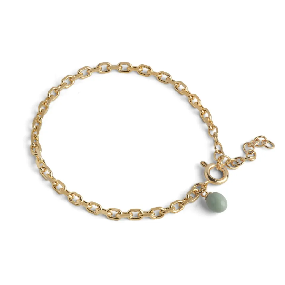Enamel Significant armbånd gull 15+4 cm Sage