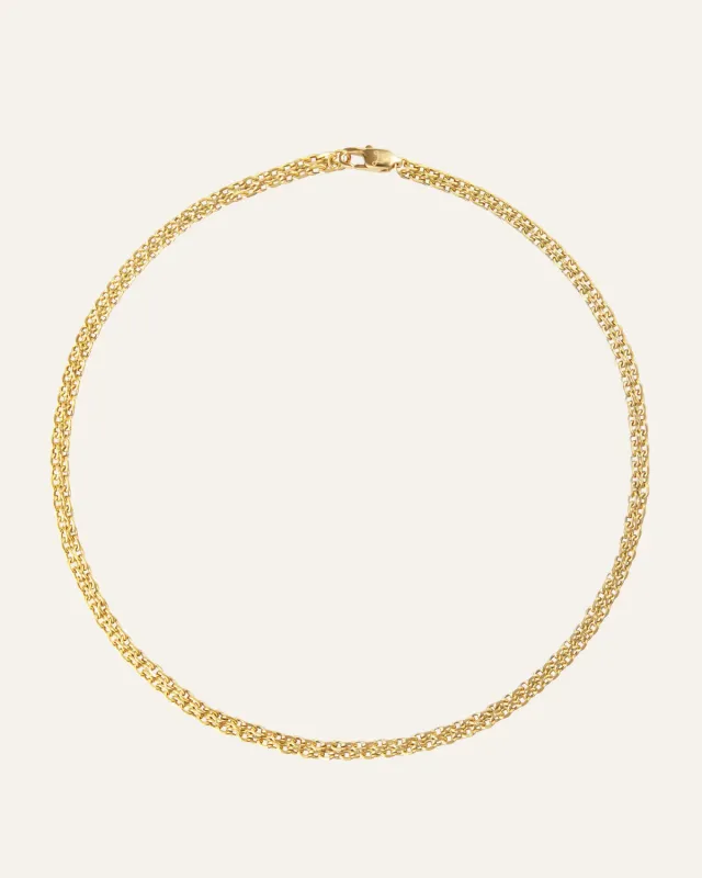 Mockberg Darling Necklace halskjede gull vanntett