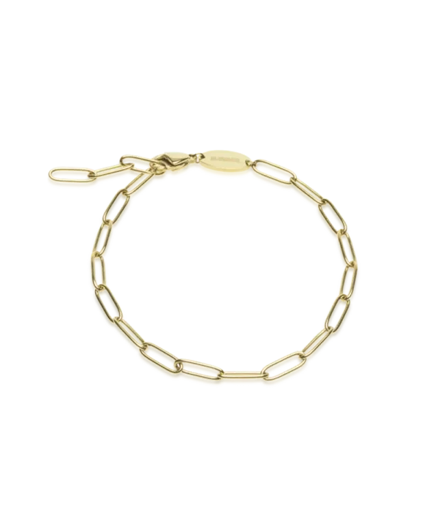 Blomdahl Link armbånd 19 cm gull stål