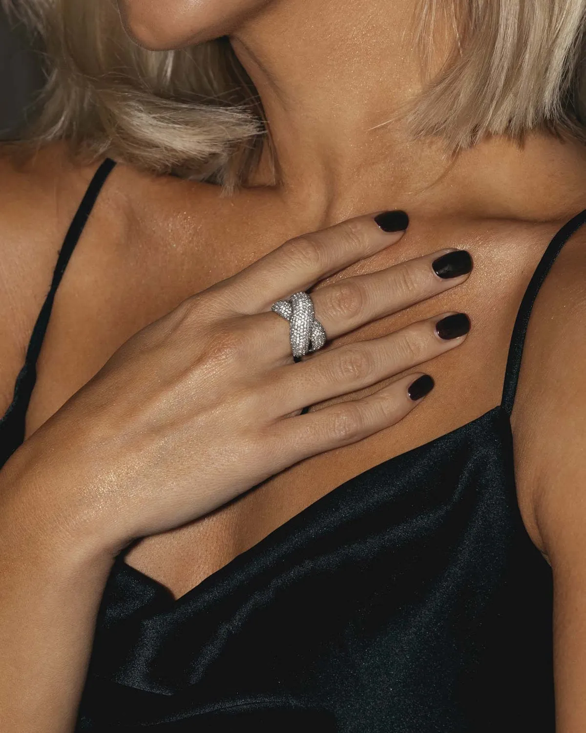 Mockberg Gunhild Ring ring sølv str 52
