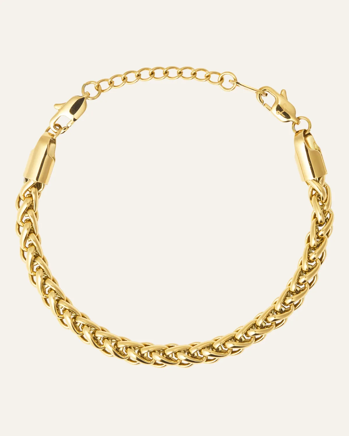 Mockberg Rebel Chain armbånd gull Medium 170 mm