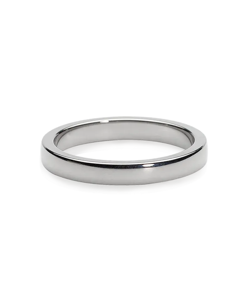 Blomdahl Cupped Plain ring titan