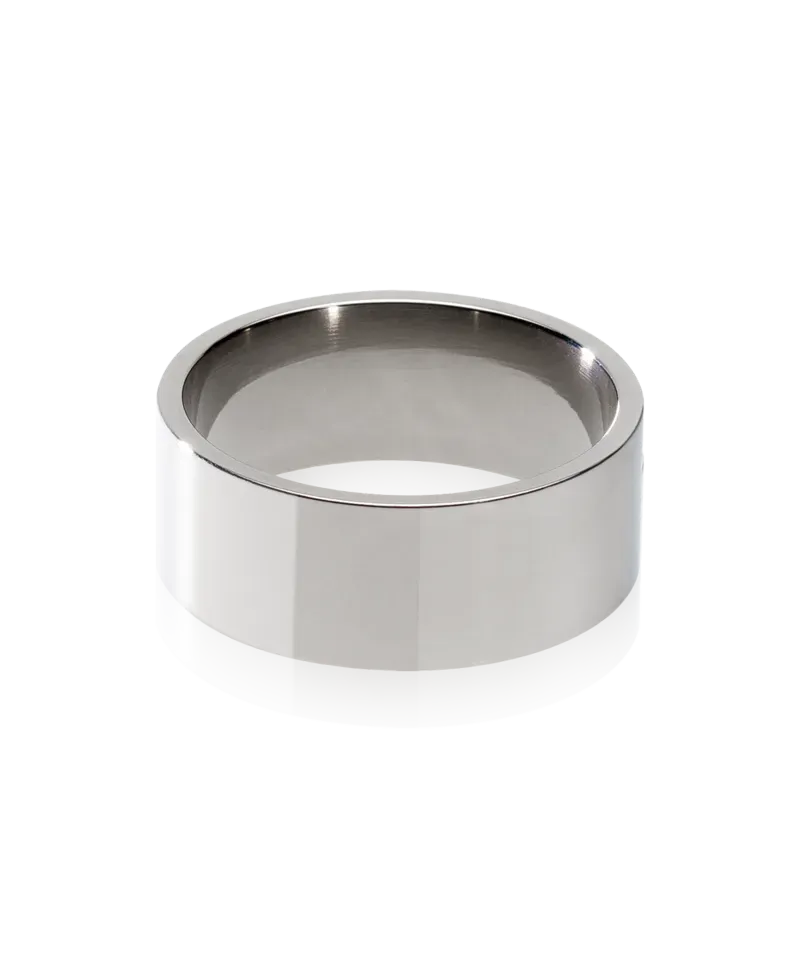 Blomdahl Grand Plain ring titan glatt hudvennlig