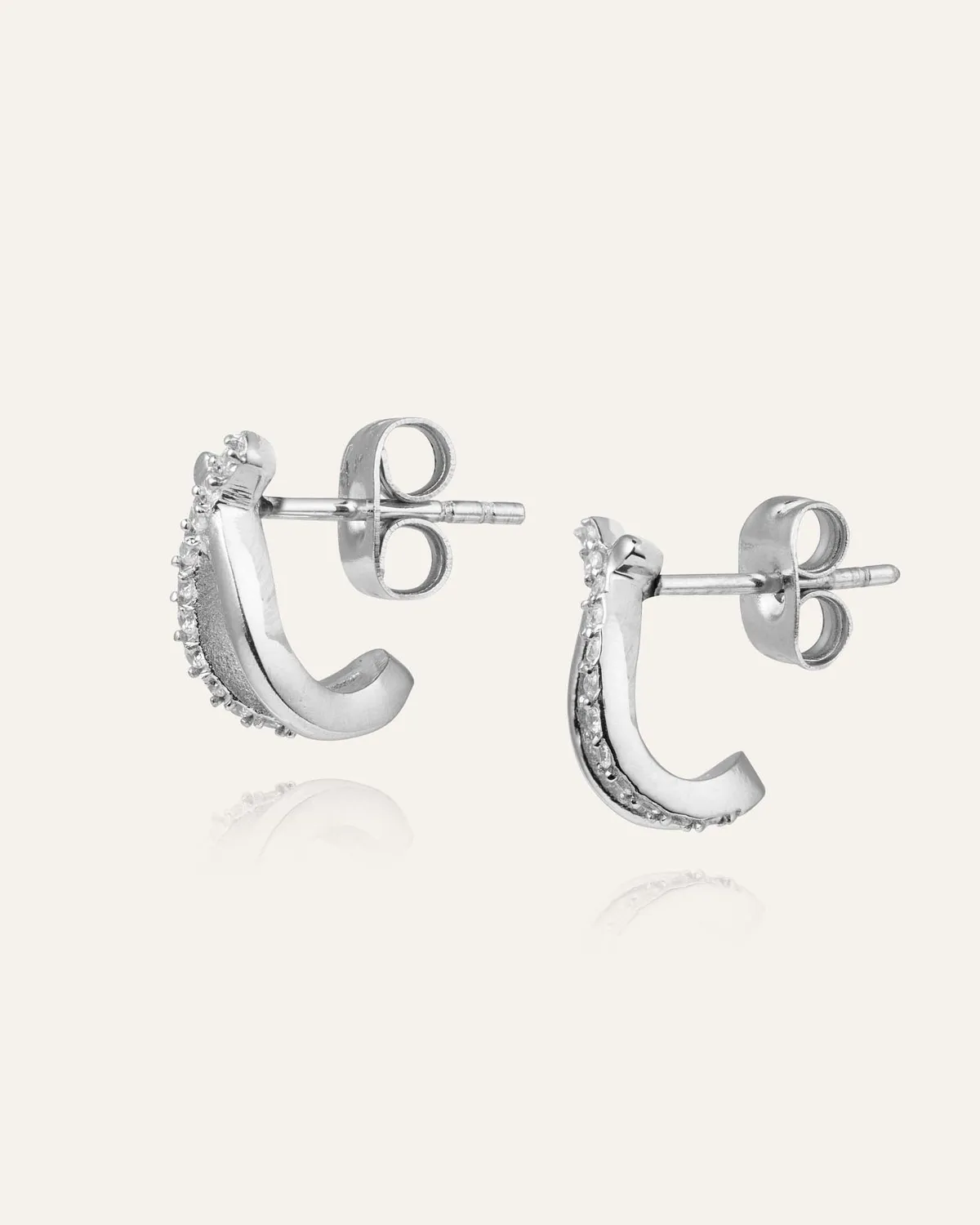 Mockberg Ines Earring øredobber sølv zirkonia