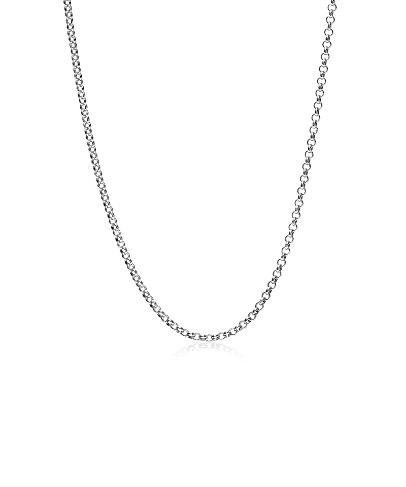 Blomdahl Tiny Box Chain halskjede 48-52 cm sølv