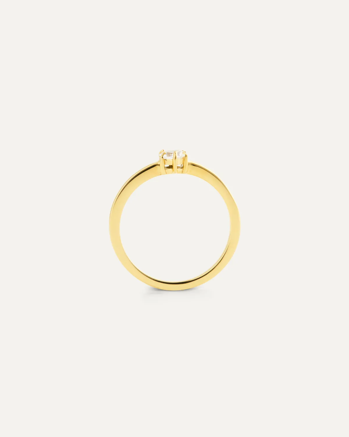 Mockberg Beloved Ring ring gull zirkonia