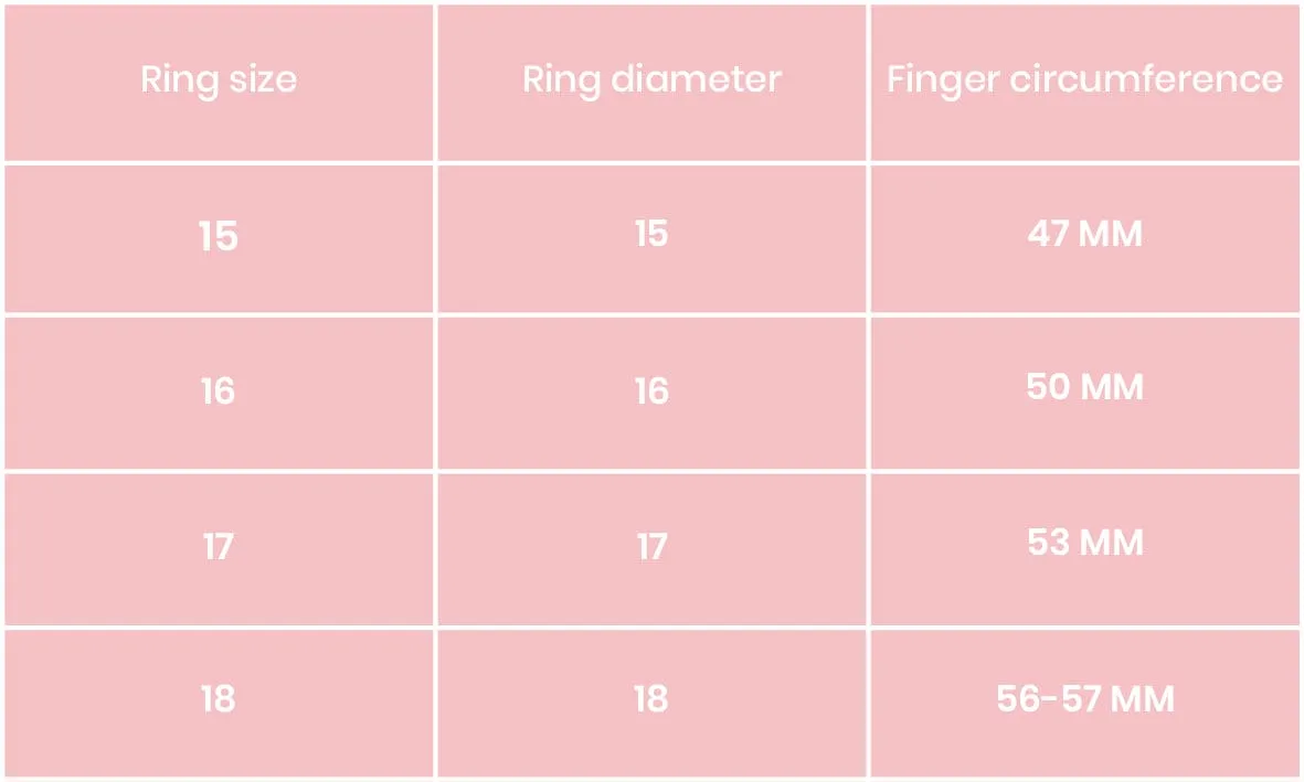 Mea Nani Celeste ring gull zirkonia hvit 17