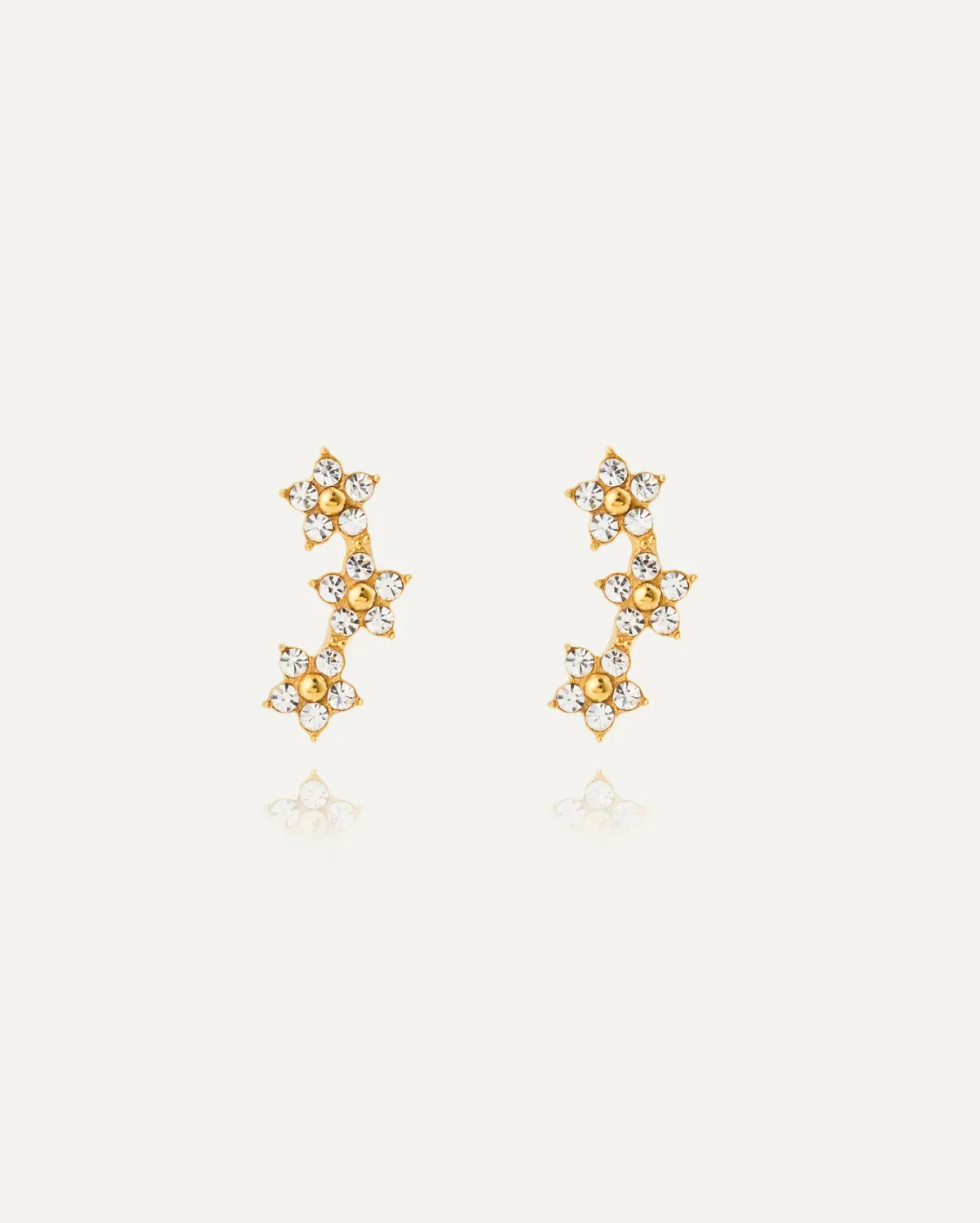 Mockberg Ellie Studs øredobber gull 14 mm