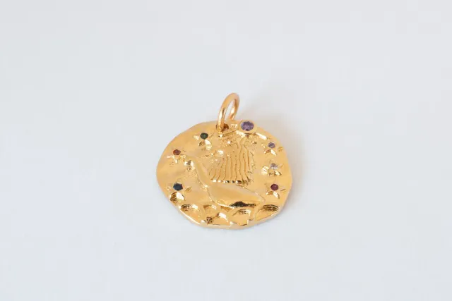 Eremis Leo charm stjernetegn løve 15 mm