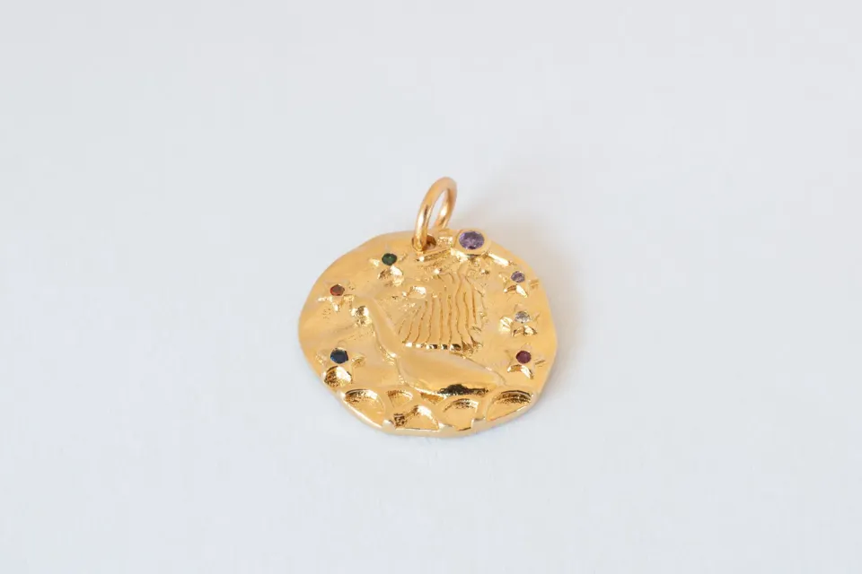 Eremis Leo charm stjernetegn løve 15 mm