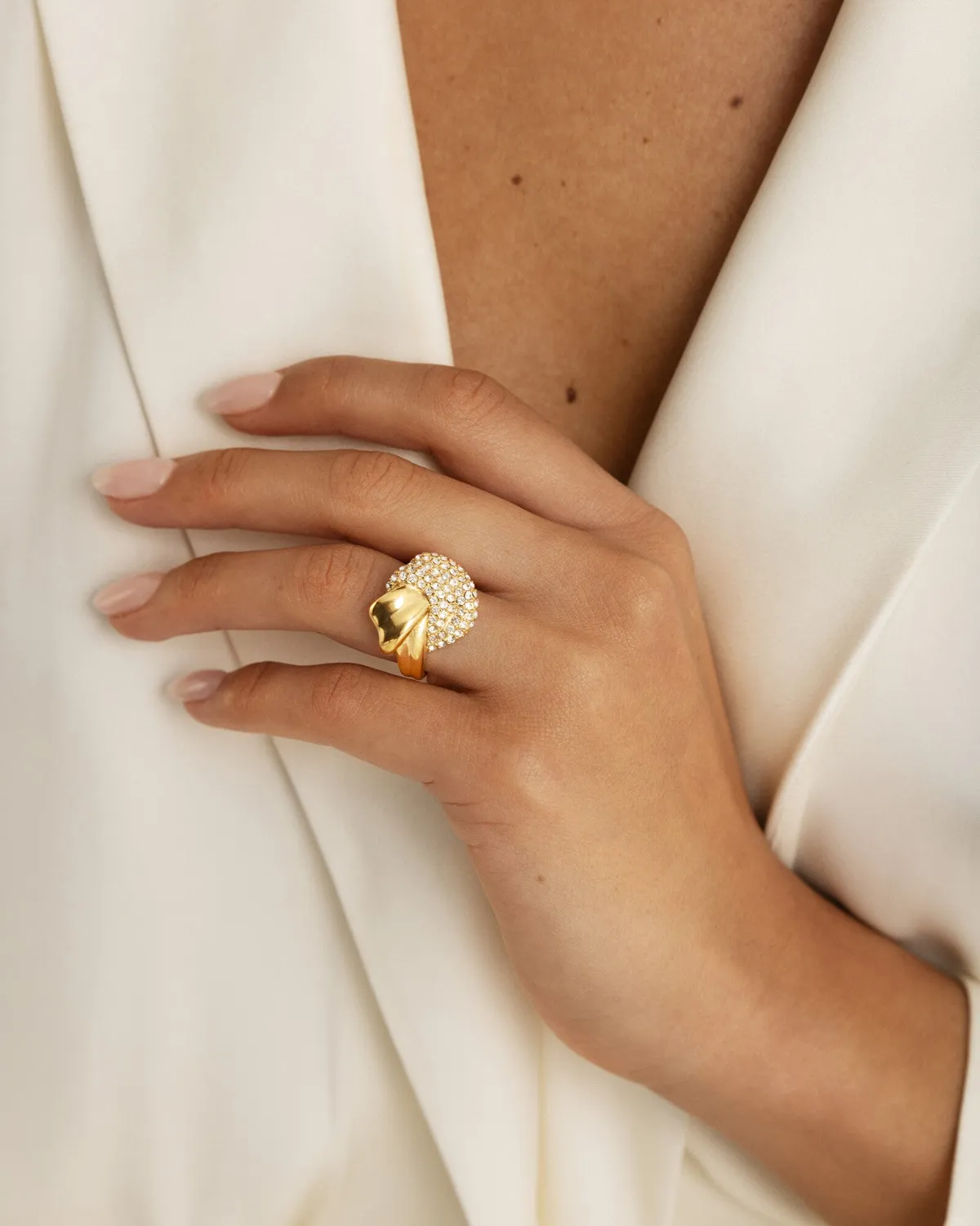 Mockberg Soirée ring gull Preciosa